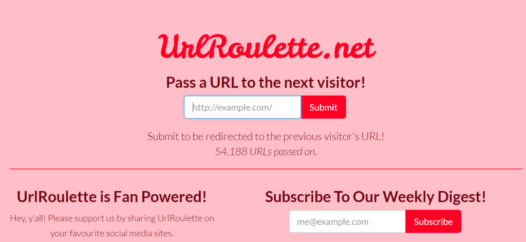 URL Roulette