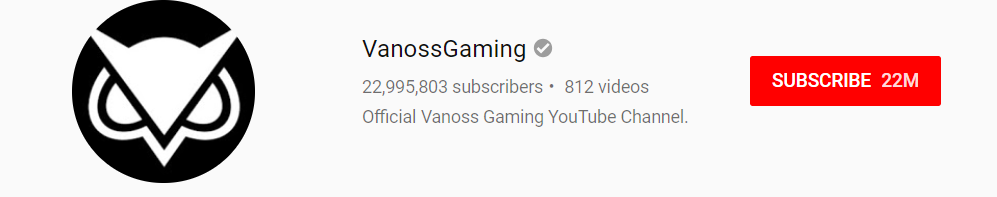 VanossGaming YouTube Channel