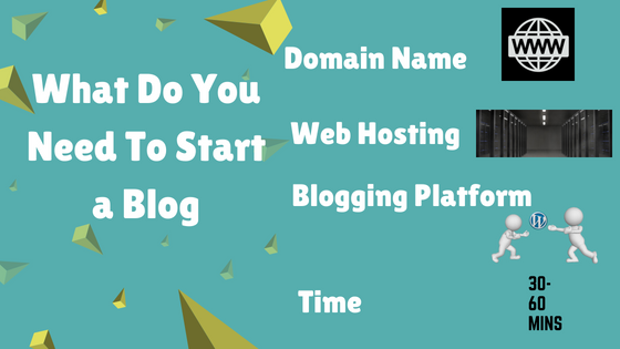 What Do You Need To Start a Blog