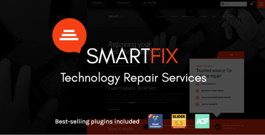 SmartFix WordPress theme