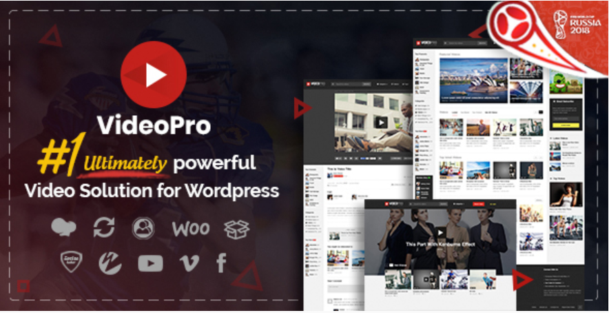 VideoPro WordPress theme